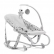 Hauck Bouncer Deluxe Nordic Grey - Шезлонг   1